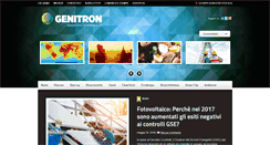 Desktop Screenshot of genitronsviluppo.com